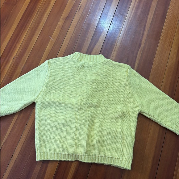 Zara Yellow Women's Cardigan Sweater - Picture 8 of 8